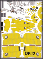 Tiger Moth paper model